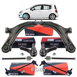 Kit Triangle Bras De Suspension Rotule Biellette + Stab Pour Renault Modus 2004