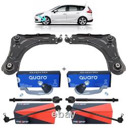 Kit Triangle Bras De Suspension Rotule Biellette + Stab Pour Renault Scenic III