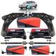 Kit Triangle Bras De Suspension Rotule Biellette + Stab Pour Renault Vel Satis