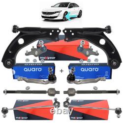 Kit Triangle Bras De Suspension Rotule Biellette +stab Pour Peugeot 508 Sw II C4