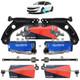 Kit Triangle Bras De Suspension Rotule Biellette +stab Pour Peugeot 508 Sw Ii C4