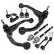 Kit Bras De Suspension 10pcs Avant Pour Jeep Cherokee Dodge Nitro 2006-2013