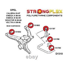 Kit complet silentblocs bras barre suspension Opel Calibra