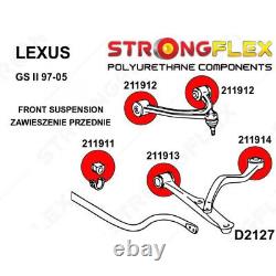 Kit silentblocs suspension bras avant polyuréthane pour Lexus GS II (97-05)