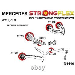 Kit silentblocs suspension bras avant pour Mercedes CLS C219, Class E W211