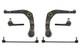 Mapco Kit Bras De Suspension Kit Triangle De Suspension 53398 Essieu Avant 335mm