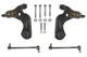 Mapco Kit Bras De Suspension Kit Triangle De Suspension 53642/1 Des Deux Côtés