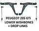 Peugeot 205 Gti 1.6 1.9 Avant Inférieur Suspension Bras Triangle & Liens Droit