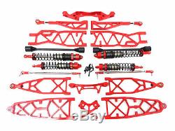 Rovan Baja Max Super Etendu CNC Aluminium Bras Suspension Kit Hpi 5B 5T Rouge