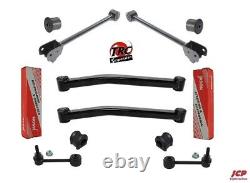 Suspension Avant Kit 10pcs Bras Bagues de Liaison pour Jeep Wrangler JK 07-18