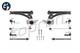 Topran Kit Bras De Suspension Kit Triangle De Suspension 629 709 Essieu Avant M