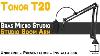 Tonor T20 Bras De Suspension Articul Pour Microphone Studio